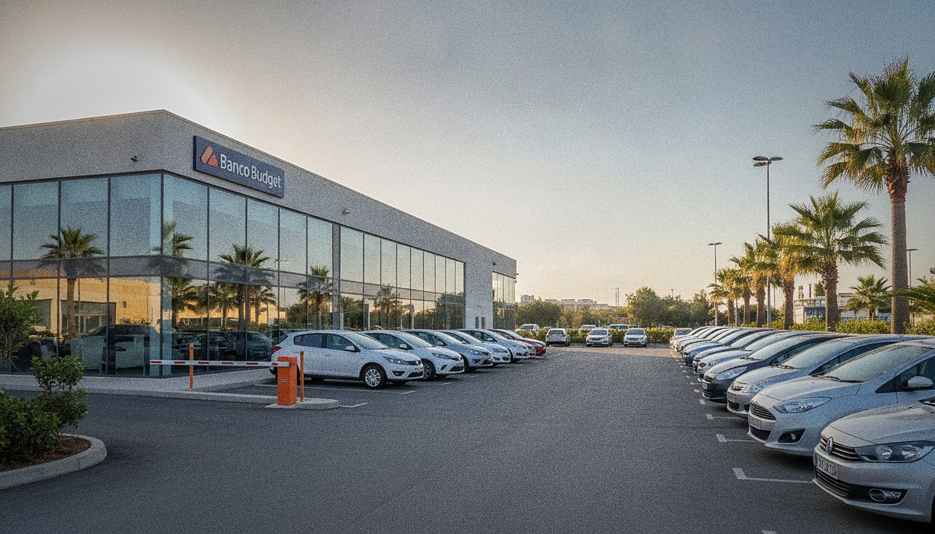 Banco Budget autonoleggio al Park East Car Rental Centre, aeroporto di Malta