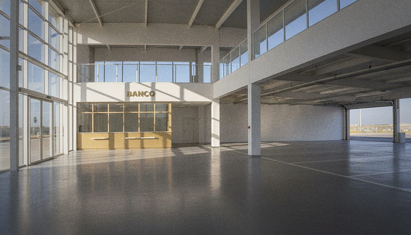Banco Goldcar all'interno del Park East Car Rental Centre a Malta